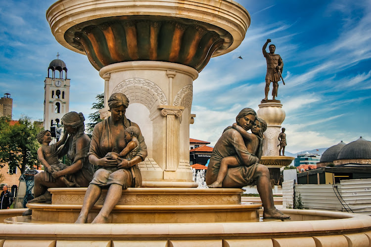 Fountain Olympia - Mother of Alexander III Of Macedonia