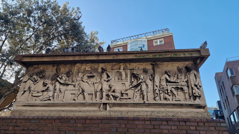 W. Bryer & Sons gold refiners and assayers frieze