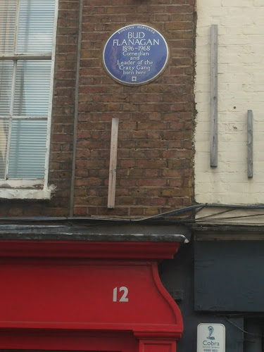 Blue Plaque: Bud Flanagan