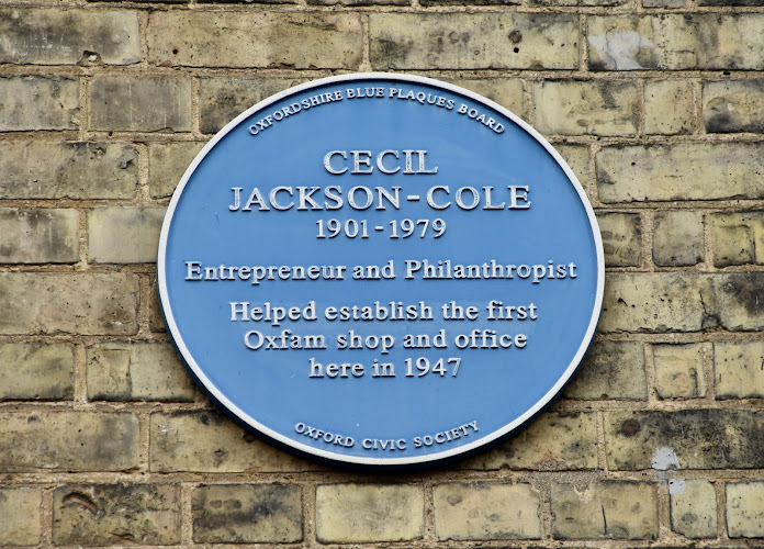 Blue Plaque: Cecil Jackson-Cole