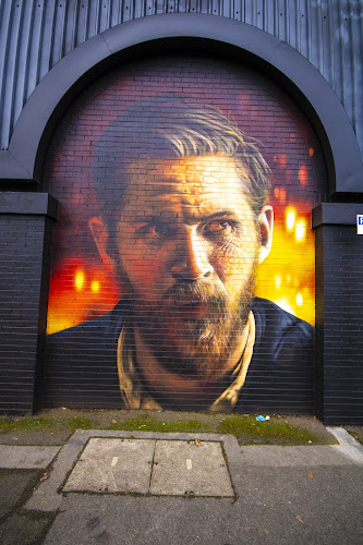 Tommy Shelby mural