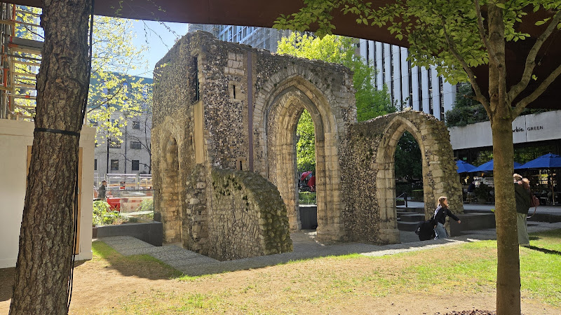 Roman London Wall (St Alphage Garden Section)