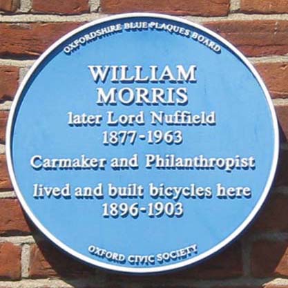 Blue Plaque: William Morris