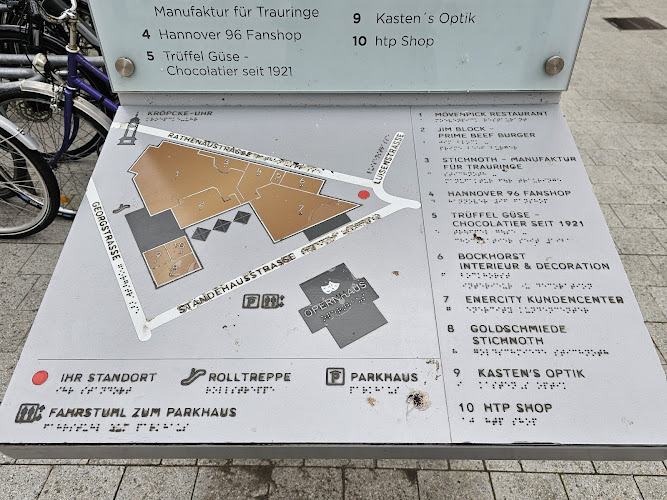 Blind street model Ständehausstraße (Blinden Straßenmodell Ständehausstraße)